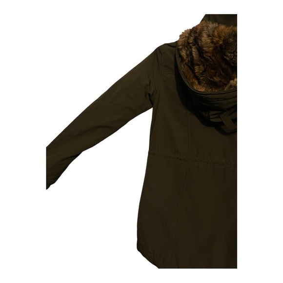 Garage Snowproof Parka Olive Green Small - Picture 4 of 11